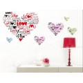 Love in Different Language Wall Sticker